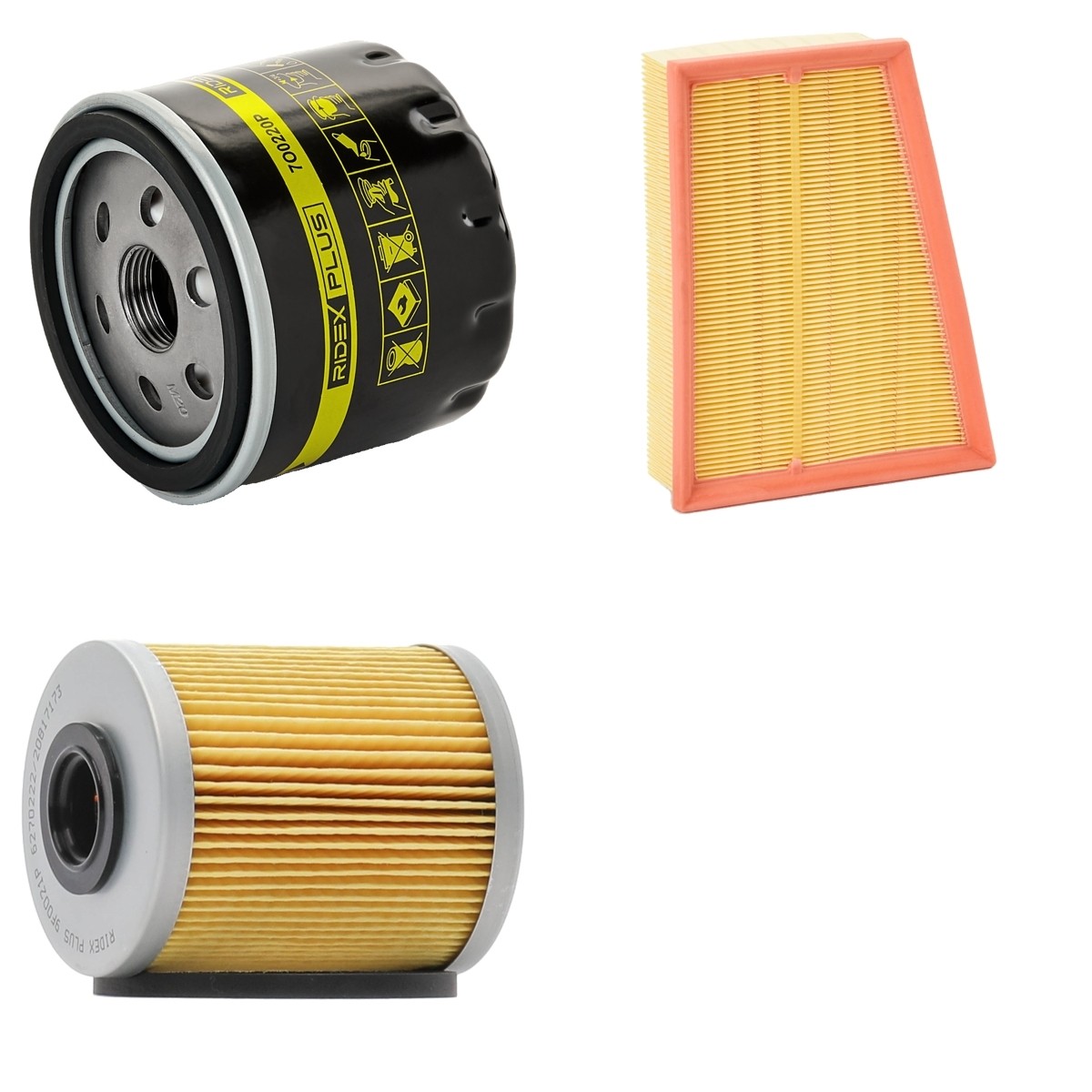 RIDEX PLUS Filter kit Article number: 4055F8757P cheaply
