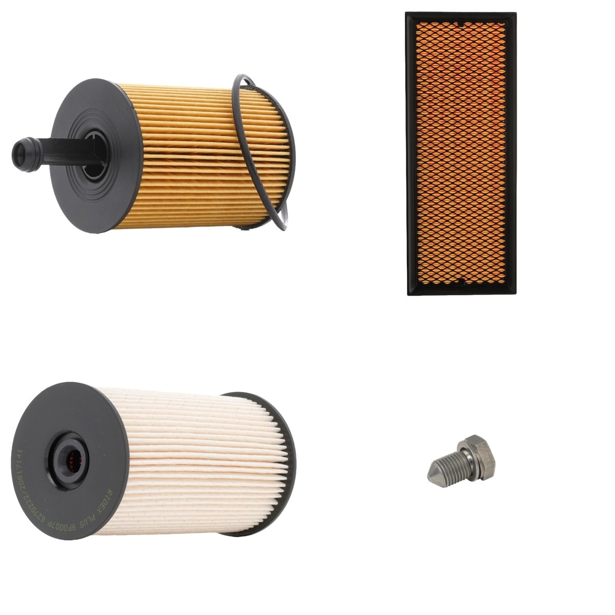 RIDEX PLUS Filter kit Varenummer: 4055F0670P billige
