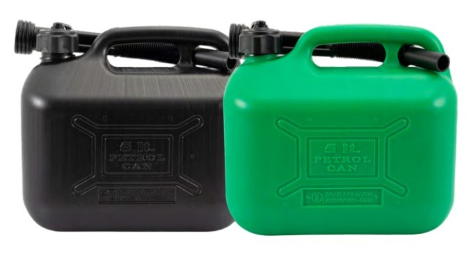 OEM Jerrycan SVBI/P1/FUELCAN/BLACK/10 from P1 Autocare
