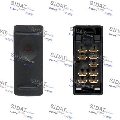 SIDAT 660013A2 Hazard Light Switch 19 1.9 dT 90 PS Diesel 2001