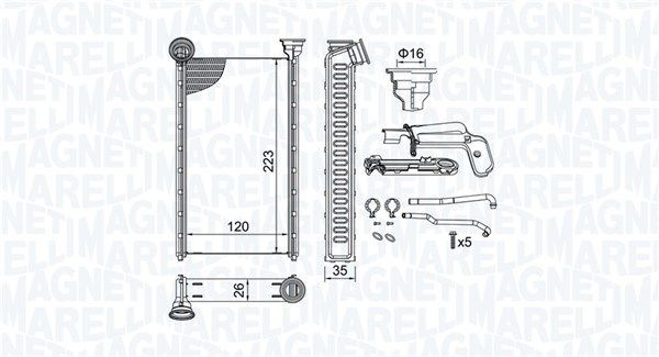 MAGNETI MARELLI Valve Unit, aut. transm. hydraulic unit Article number: 230000012010 cheaply
