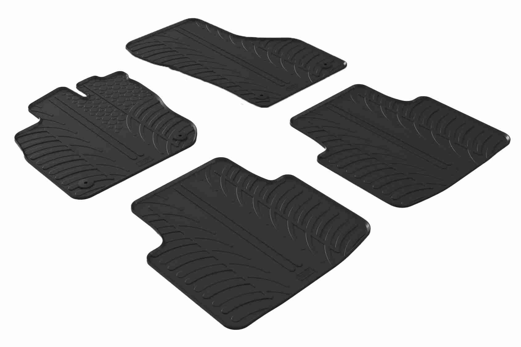 VAICO V10-9614 Floor mats PASSAT 2.0 TSI 4motion 265 PS Petrol