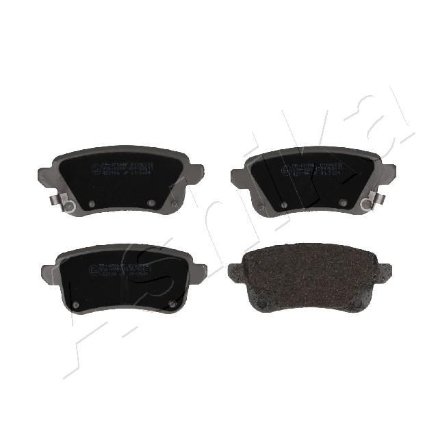 ASHIKA Brake pad set Article number: 51-00-0709 cheaply