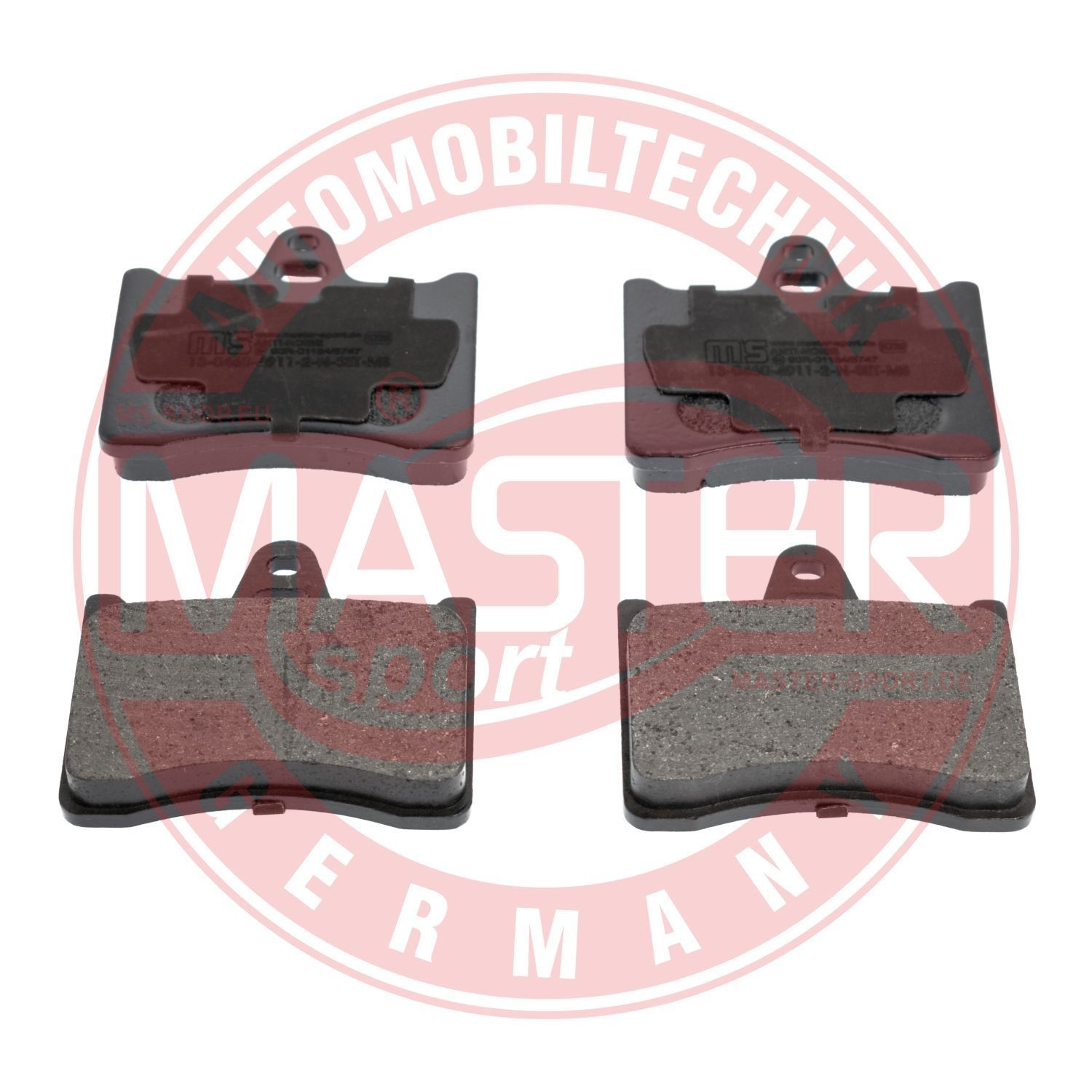 MASTER-SPORT Brake pad set Article number: 236049112 cheaply