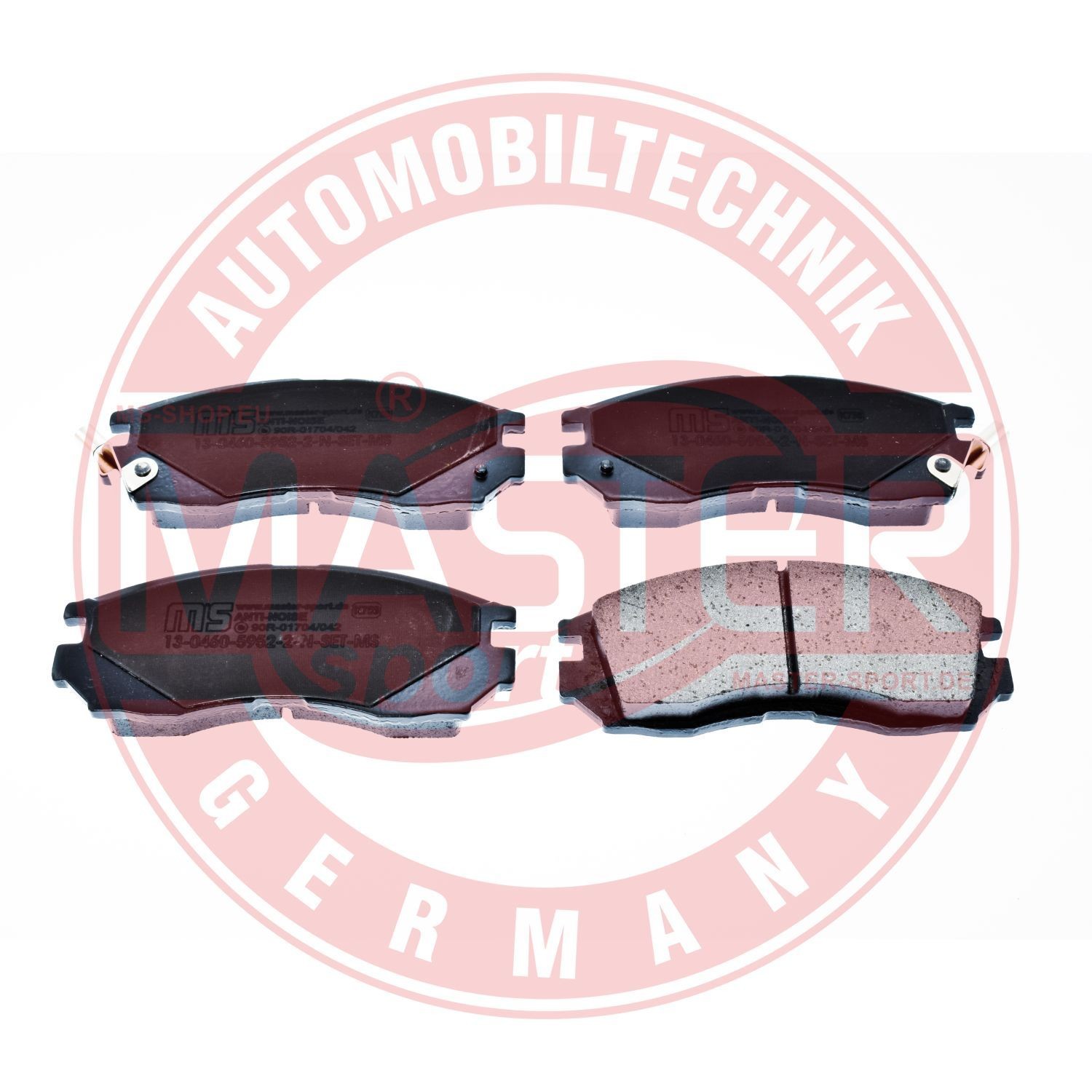 MASTER-SPORT Brake pad set Article number: 236059522 cheaply