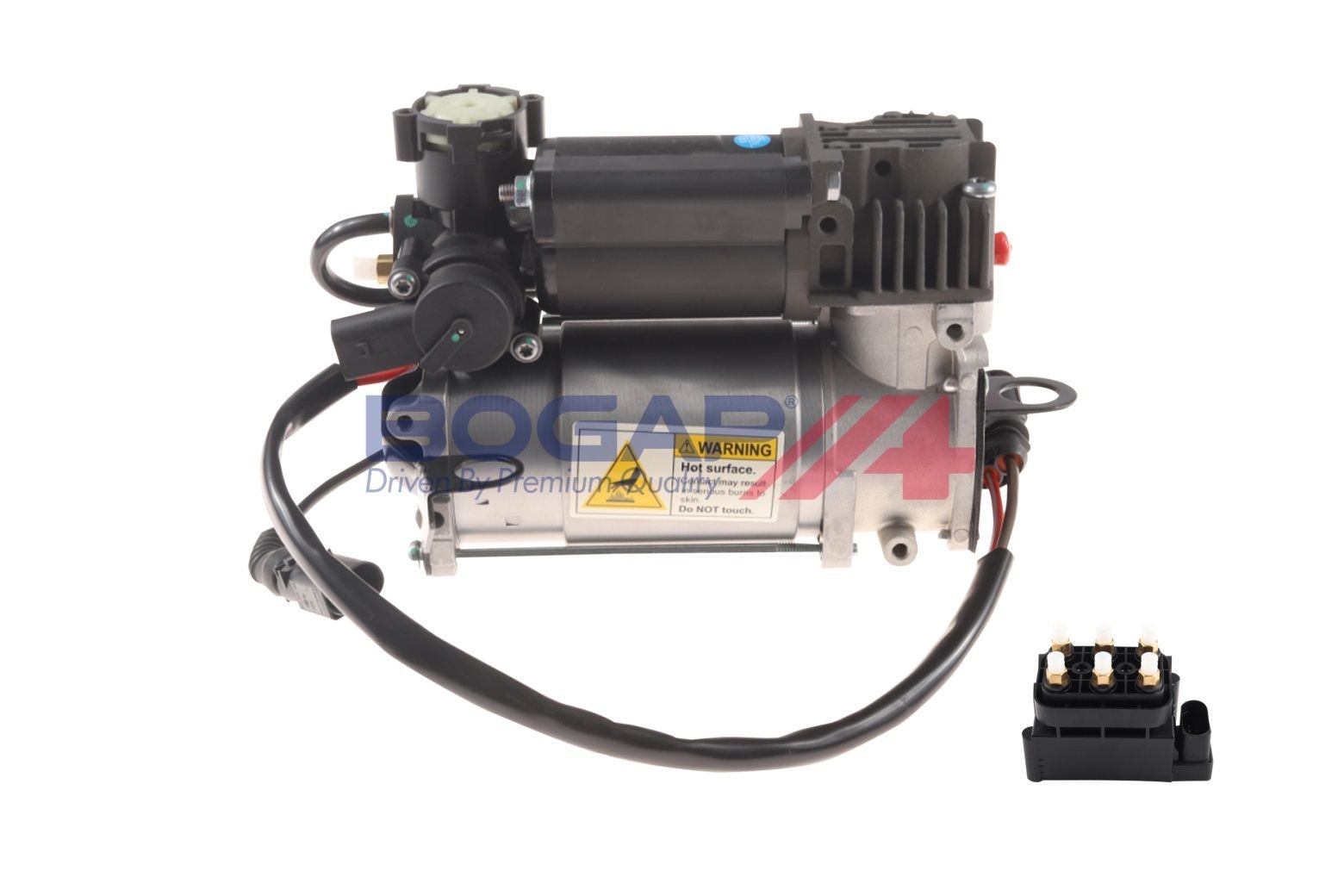 BOGAP A3428122 Air suspension compressor A6 2.7 T 230 PS Petrol 2005