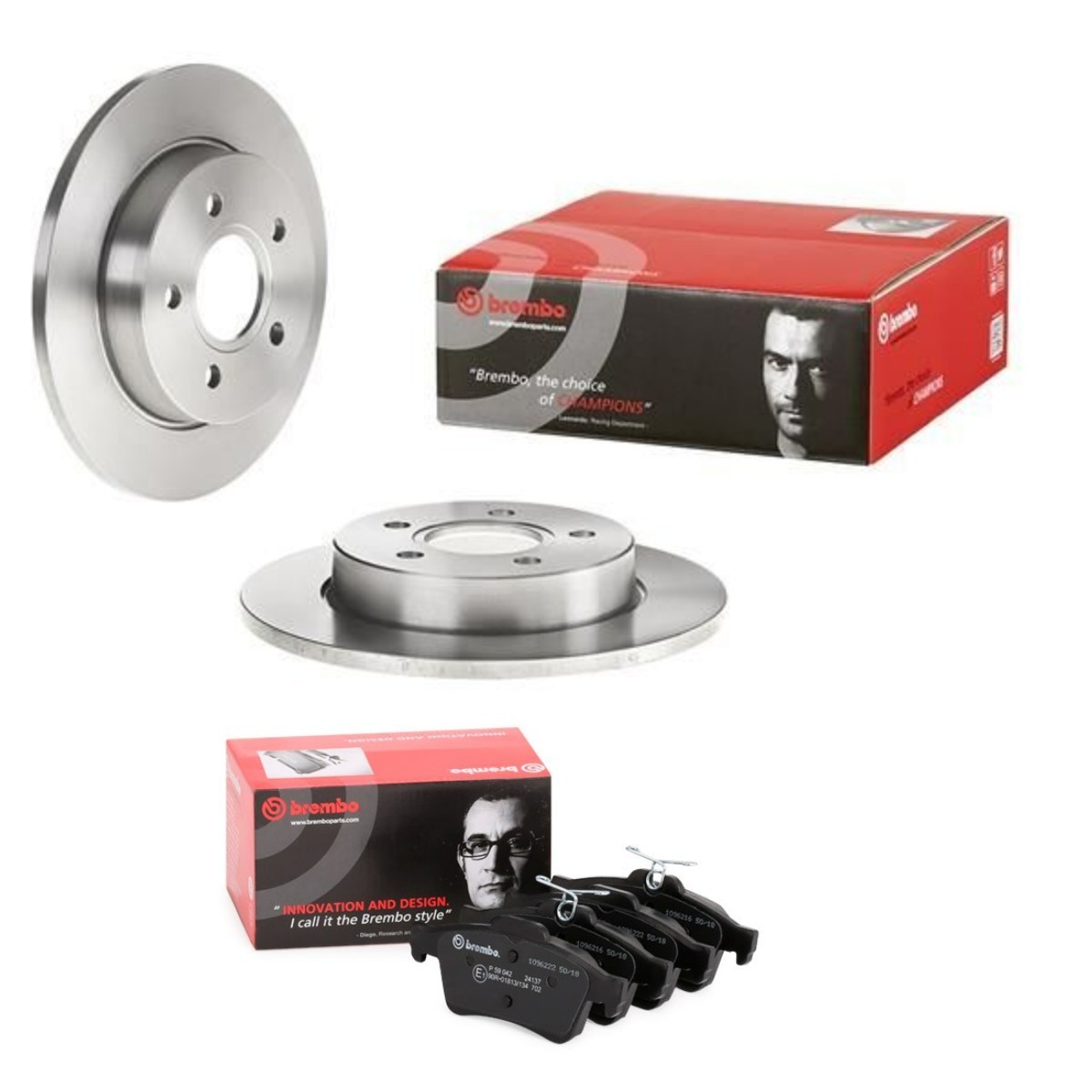 BREMBO Σετ φρένων, δισκόφρενα αριθμός Άρθρου: BRB3405N0087 φθηνότερα