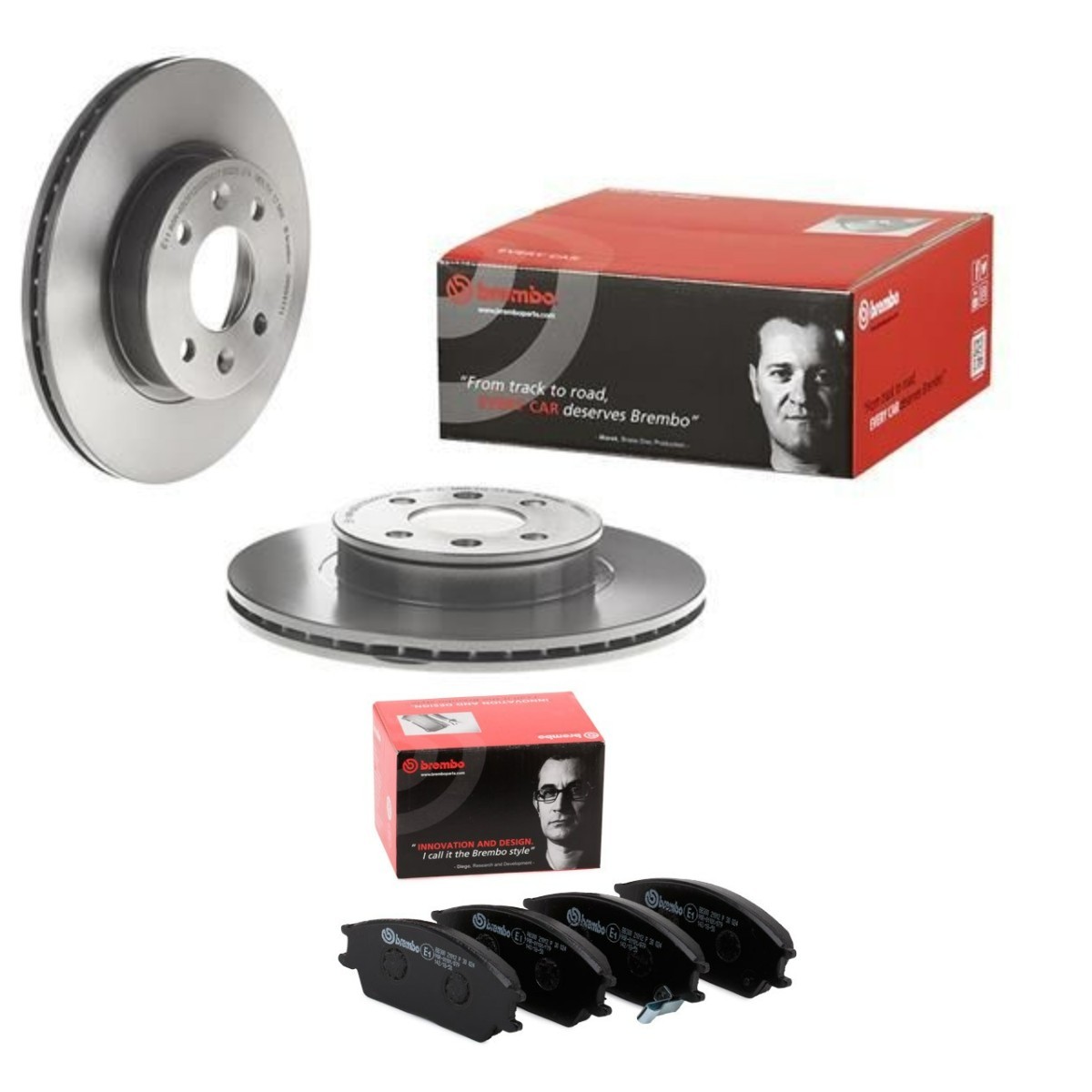BREMBO Brake discs and pads set Article number: BRB3405N0135 cheaply