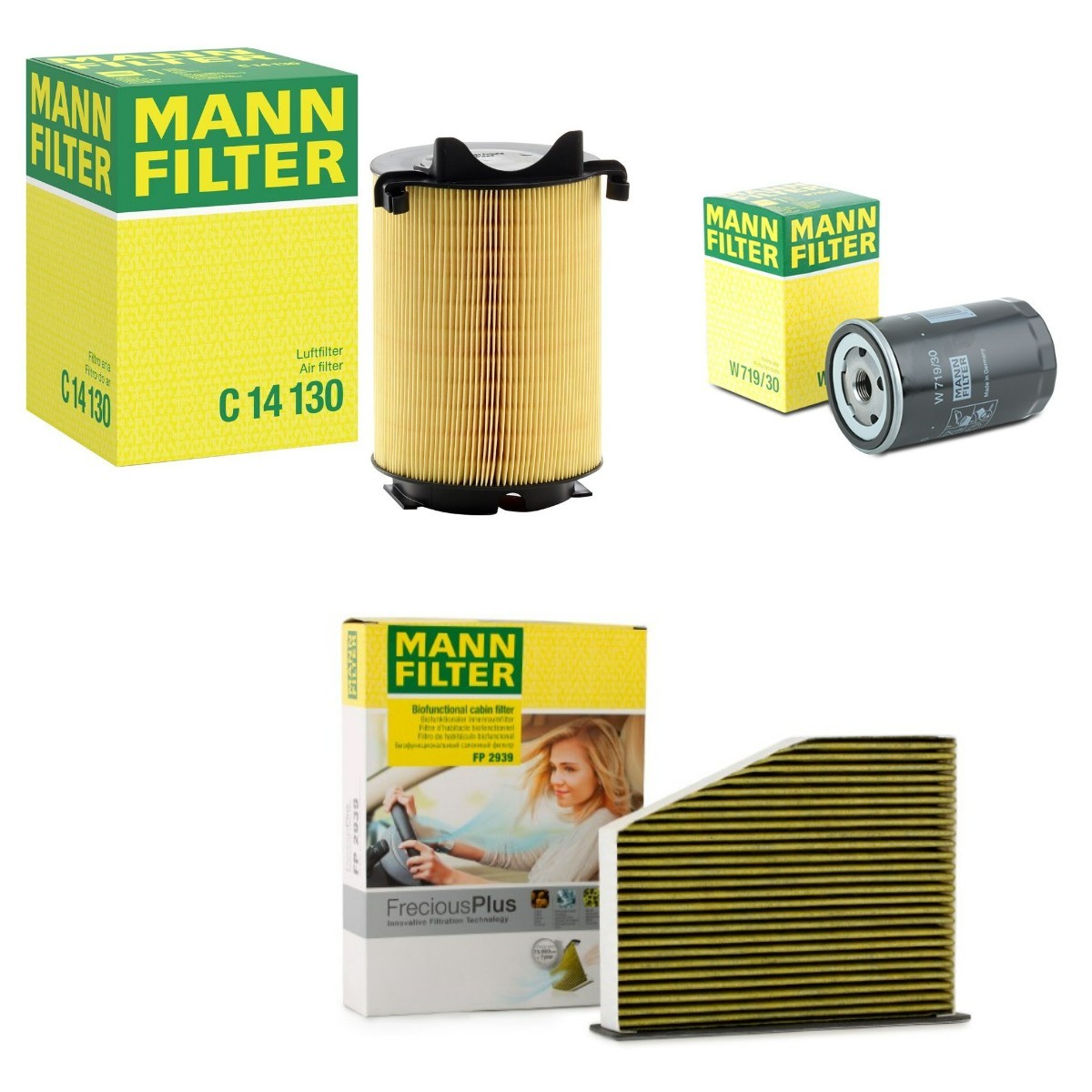 MANN-FILTER Filter kit Article number: MNF4055N0006 cheaply
