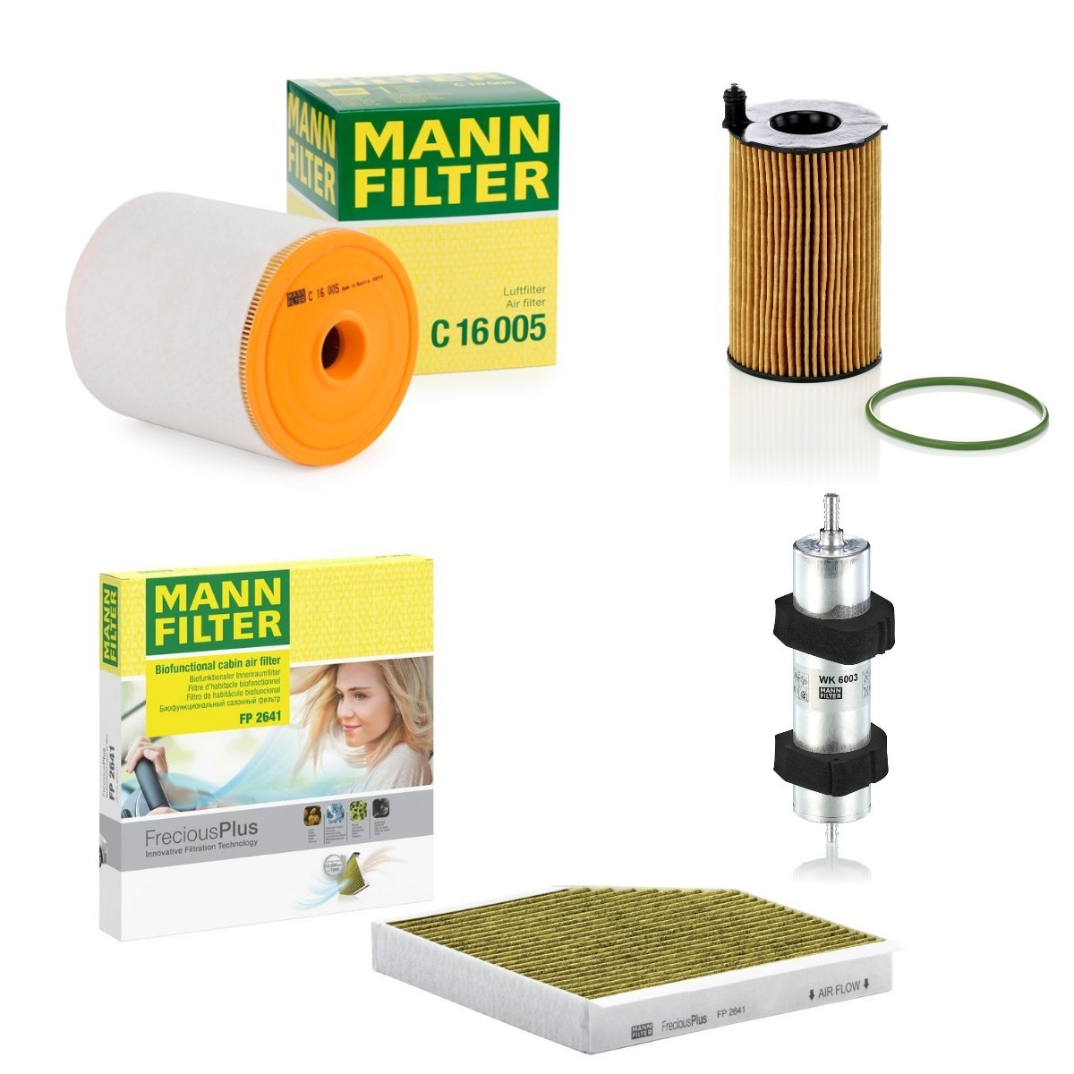 MANN-FILTER Filter kit Article number: MNF4055N0046 cheaply