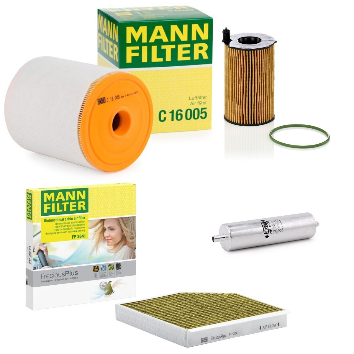 MANN-FILTER Filter kit Article number: MNF4055N0047 cheaply