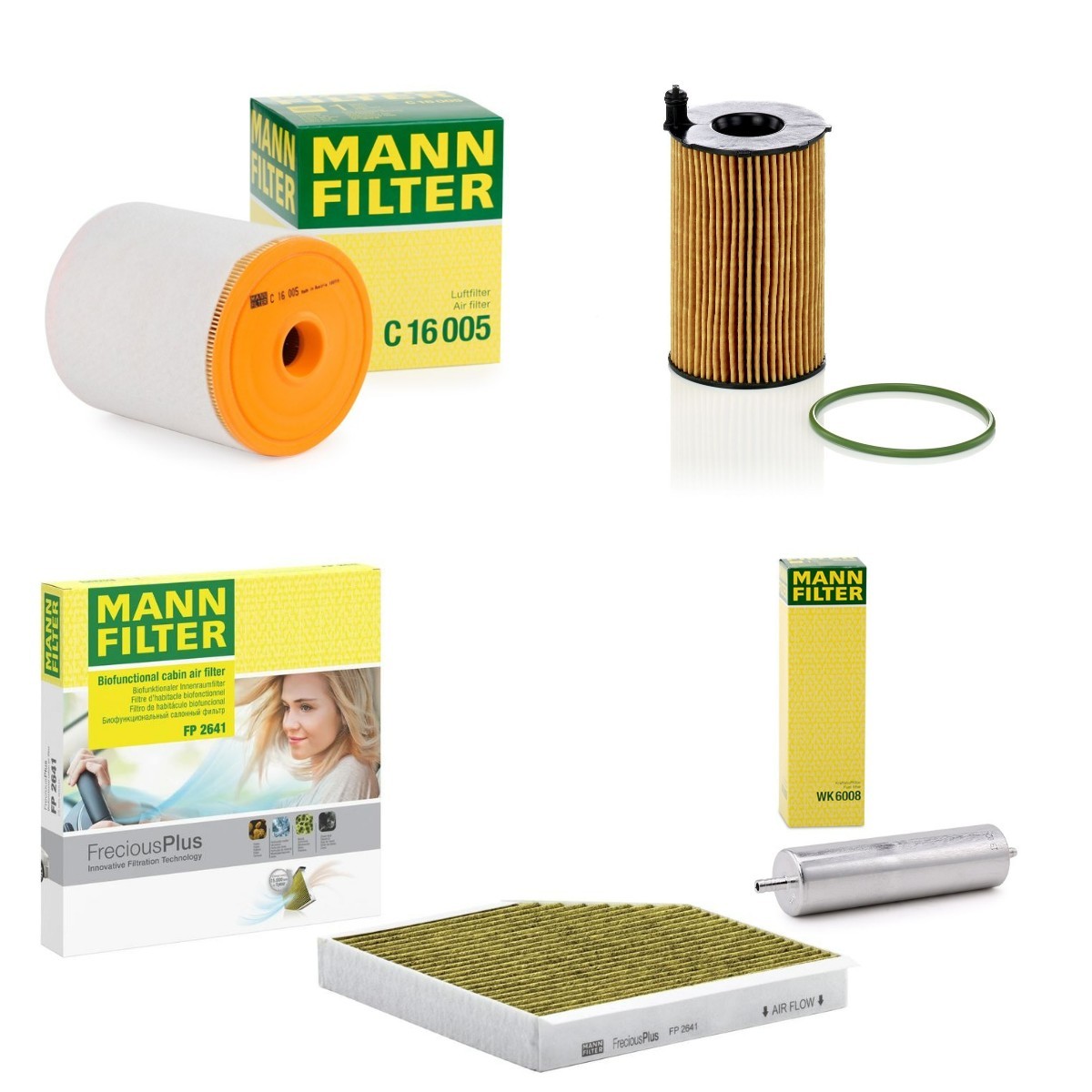 MANN-FILTER Filter kit Article number: MNF4055N0048 cheaply