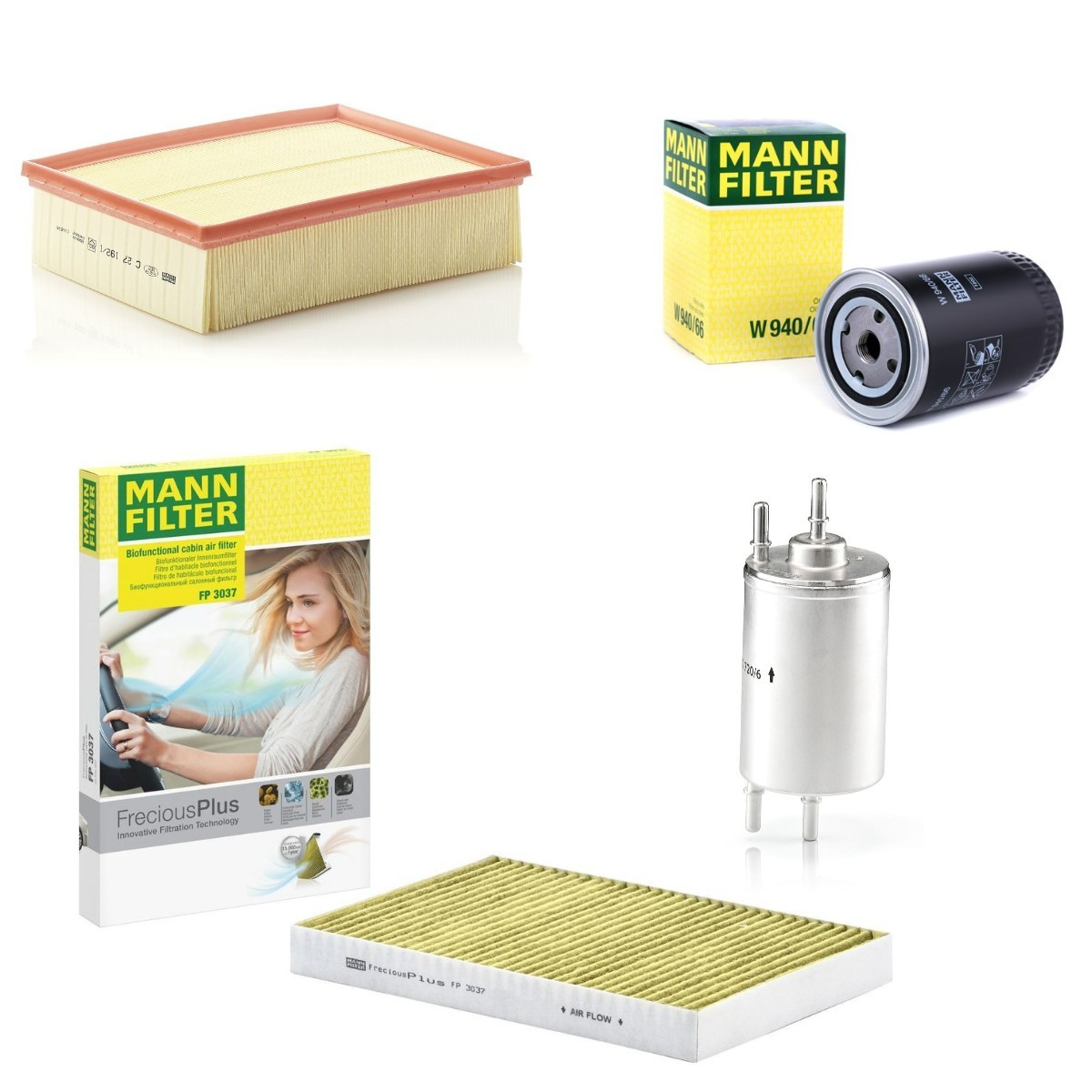 MANN-FILTER Filter kit Article number: MNF4055N0078 cheaply