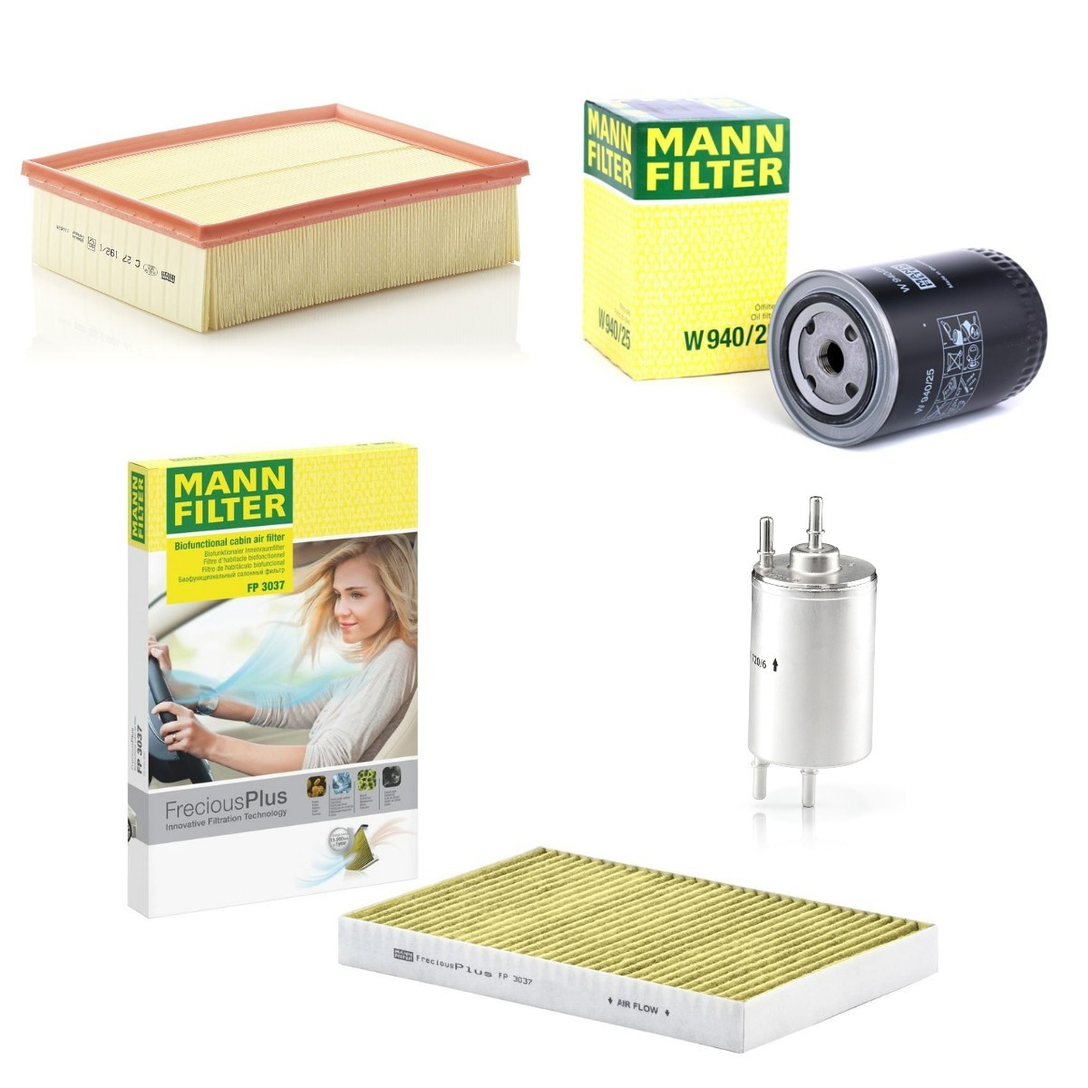 MANN-FILTER Filter kit Article number: MNF4055N0079 cheaply
