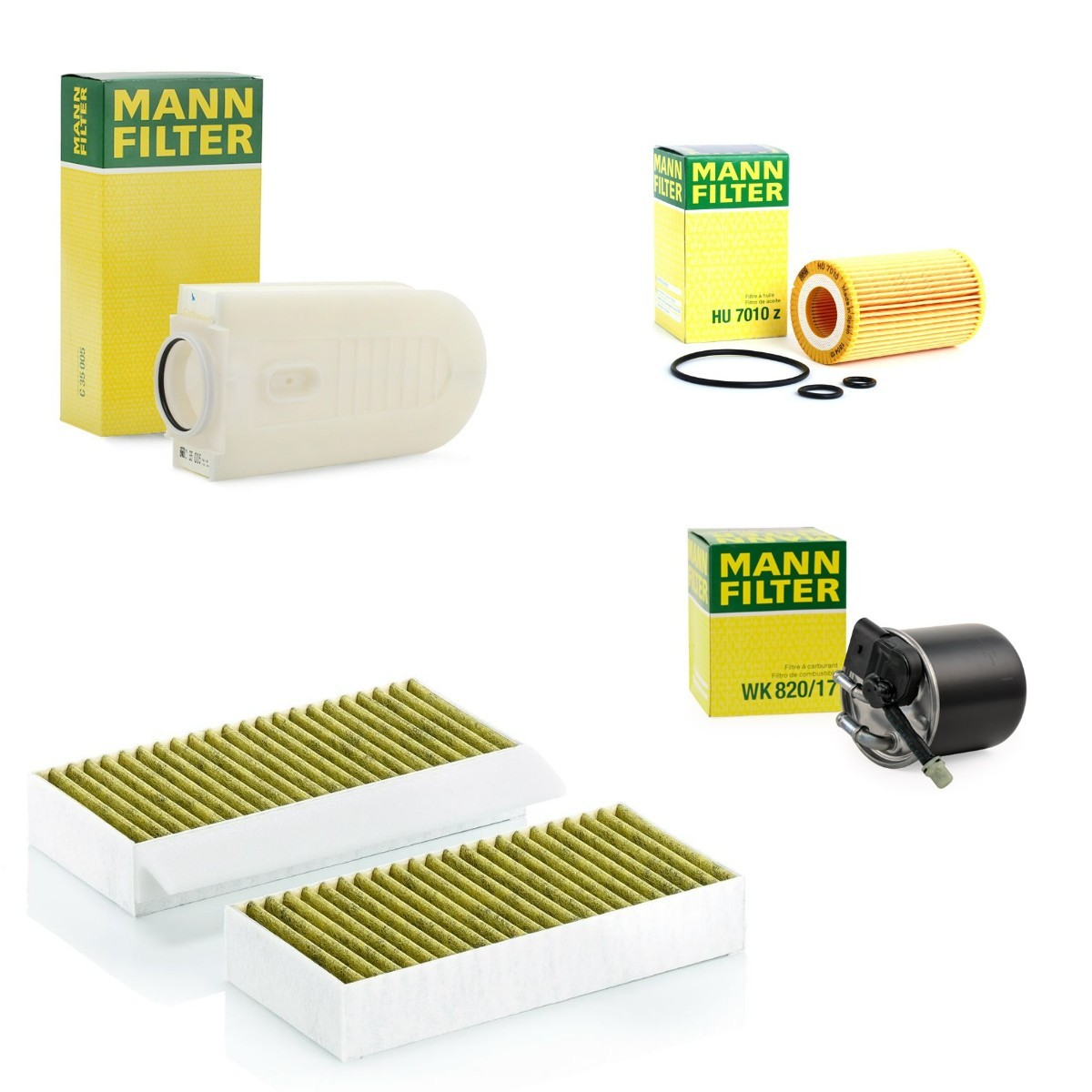 MANN-FILTER Filter kit Article number: MNF4055N0089 cheaply