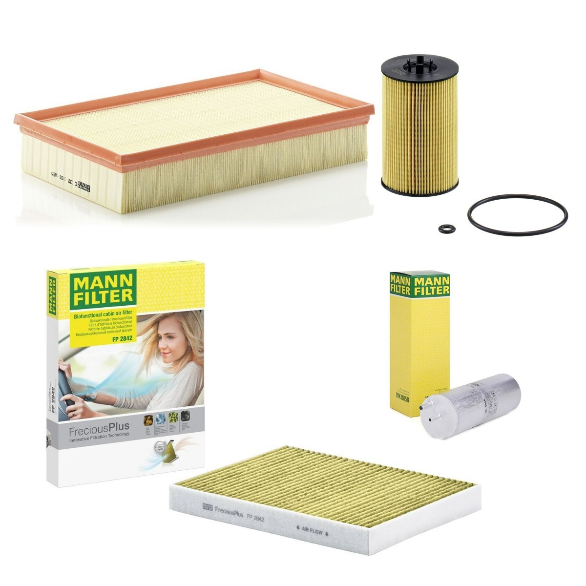 MANN-FILTER Filter kit Article number: MNF4055N0100 cheaply