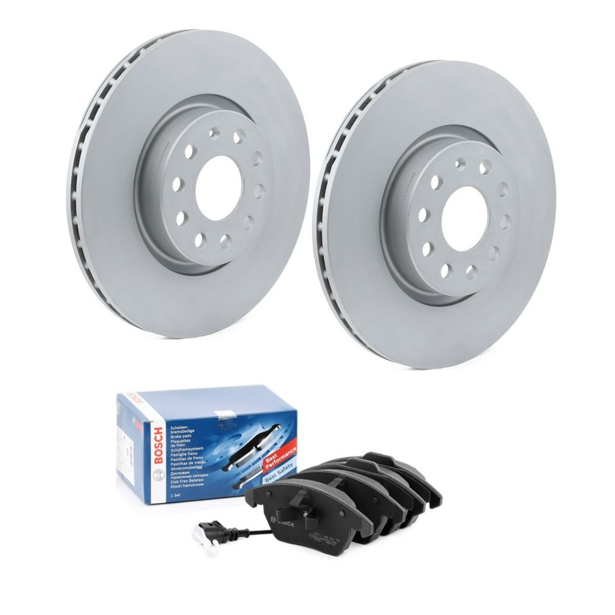 BOSCH Brake discs and pads set Article number: BSH3405N0005 cheaply