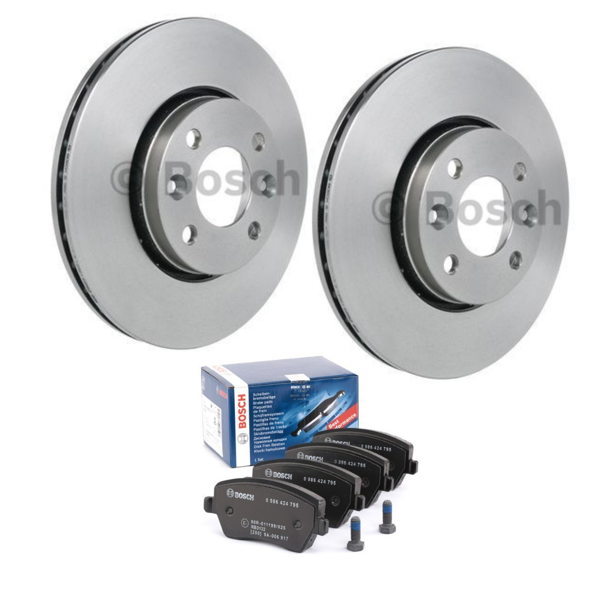 BOSCH Brake discs and pads set Article number: BSH3405N0045 cheaply