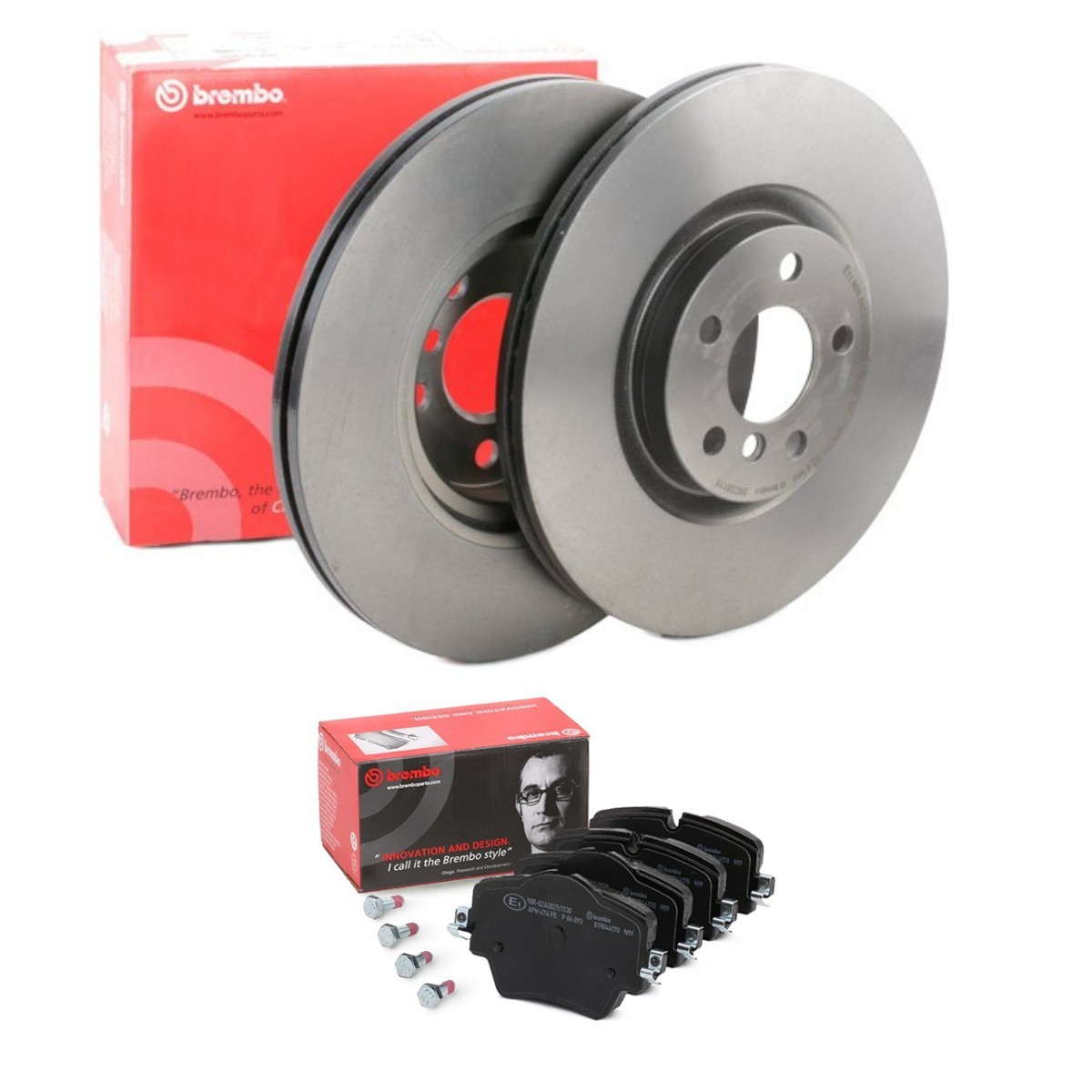 BREMBO Brake discs and pads set Article number: BRB3405N0315 cheaply
