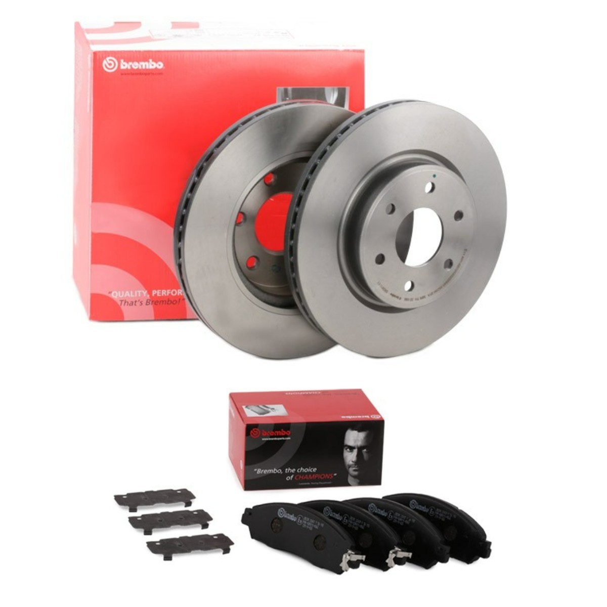 BREMBO Brake discs and pads set Article number: BRB3405N0331 cheaply