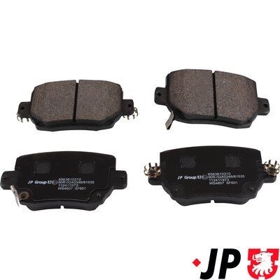 JP GROUP Brake pad set Article number: 6563610310 cheaply