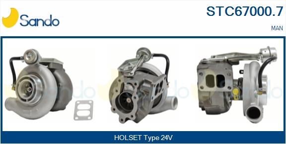 SANDO Alternator Article number: 2046123.1 cheaply