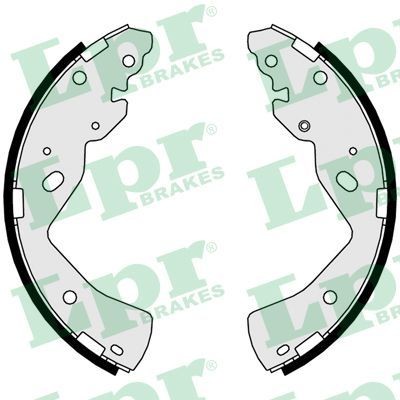 LPR Brake Shoe Set Article number: 01019 cheaply