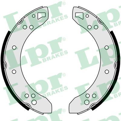 LPR Brake Shoe Set Article number: 01090 cheaply