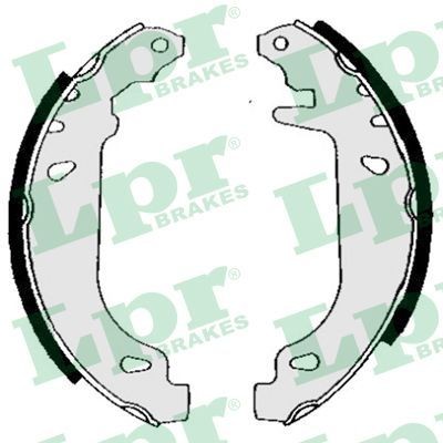 LPR Brake Shoe Set Article number: 04880 cheaply