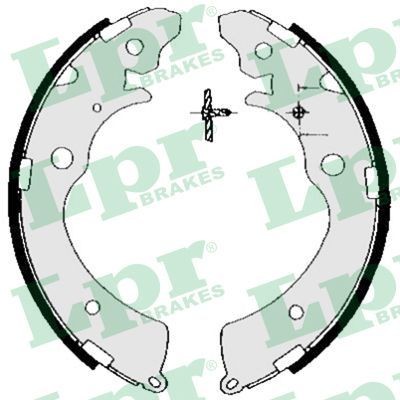 LPR Brake Shoe Set Article number: 05690 cheaply
