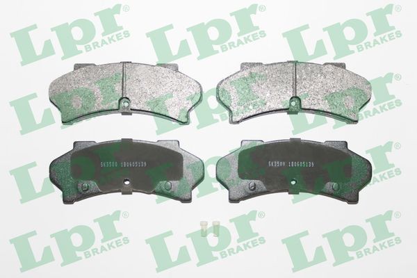 LPR Brake pad set Article number: 05P139 cheaply