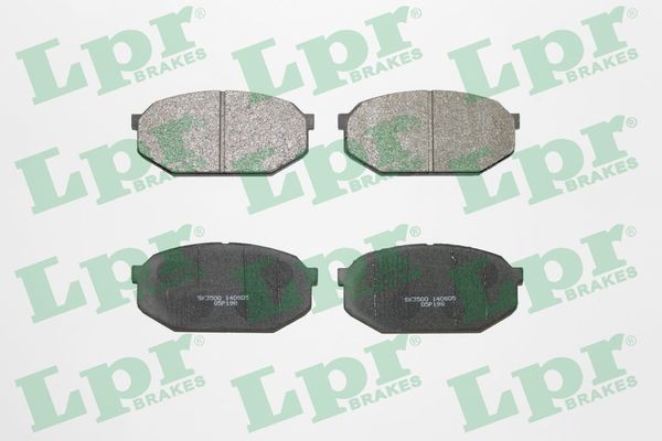 LPR Brake pad set Article number: 05P198 cheaply