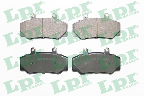 LPR Brake pad set Article number: 05P318 cheaply