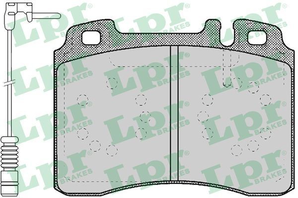 LPR Brake pad set Article number: 05P362 cheaply