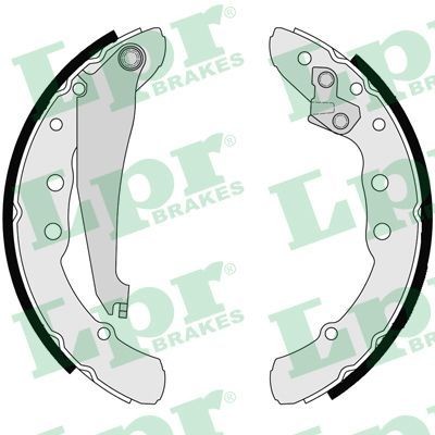 LPR Brake Shoe Set Article number: 06850 cheaply