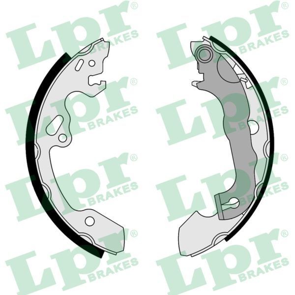 LPR Brake Shoe Set Article number: 07380 cheaply