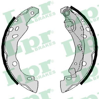 LPR Brake Shoe Set Article number: 08630 cheaply