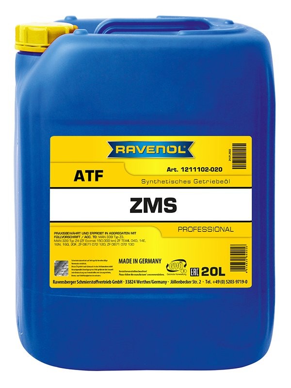 RAVENOL Automatic transmission fluid Article number: 1211102-020-01-999 cheaply