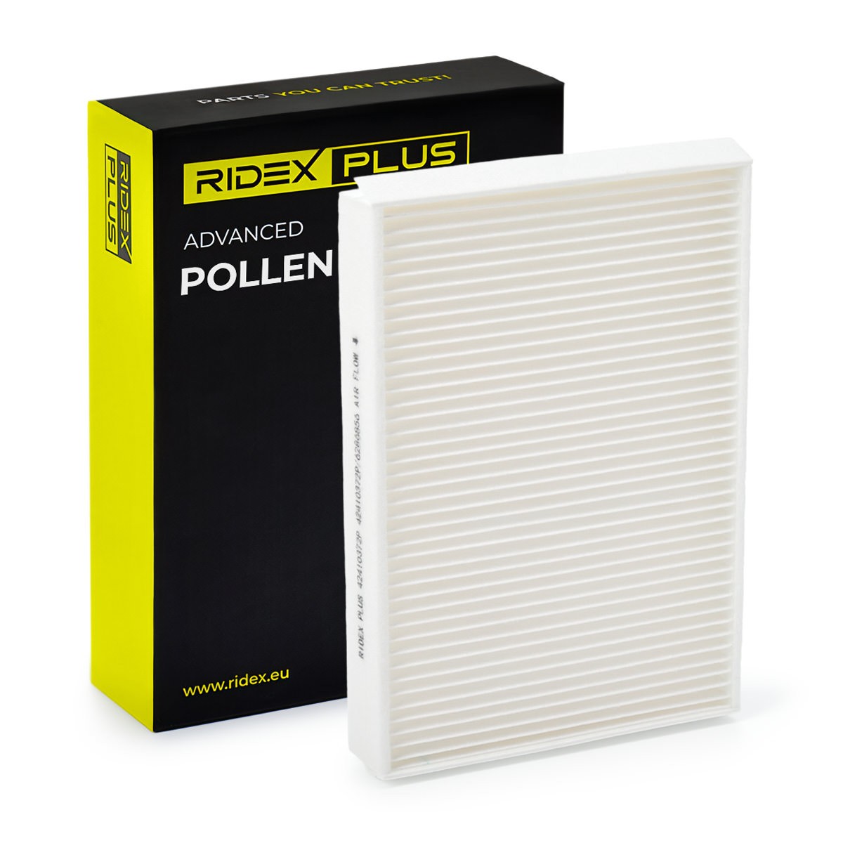 RIDEX PLUS Pollen filter Article number: 424I0372P cheaply