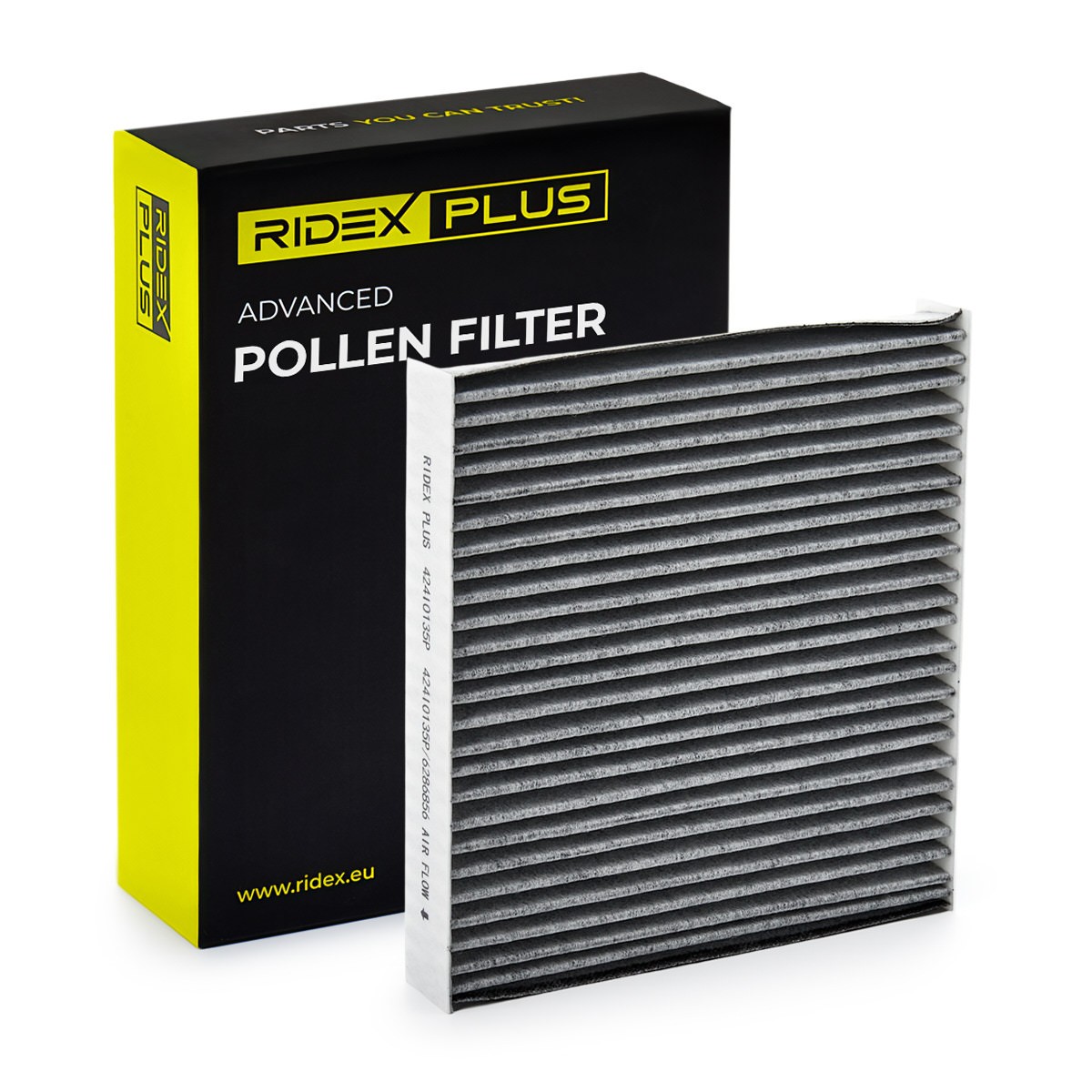 RIDEX PLUS Pollenfilter Varenummer: 424I0135P billige