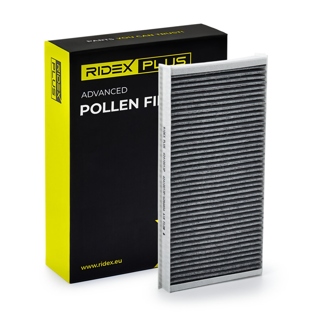 RIDEX PLUS Pollenfilter Varenummer: 424I0013P billige