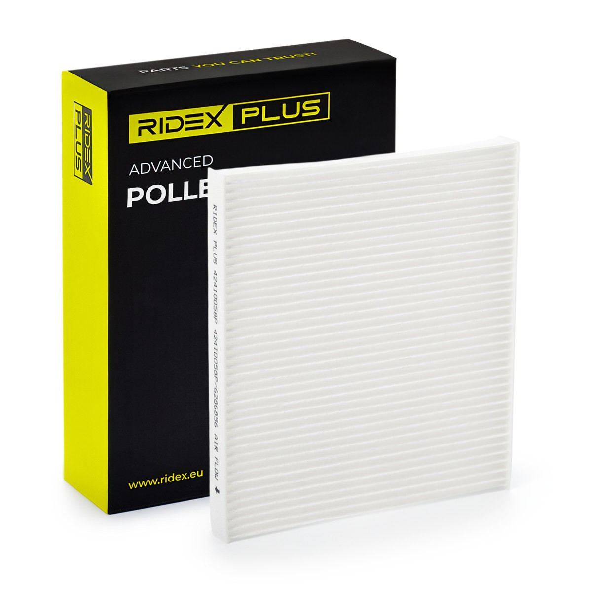 RIDEX PLUS Pollen filter Article number: 424I0058P cheaply