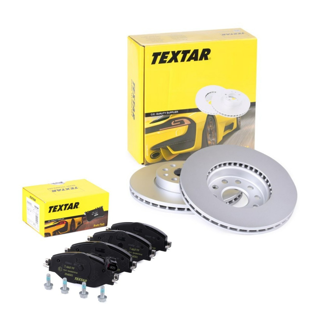 TEXTAR Brake discs and pads set Article number: TXR3405N0039 cheaply