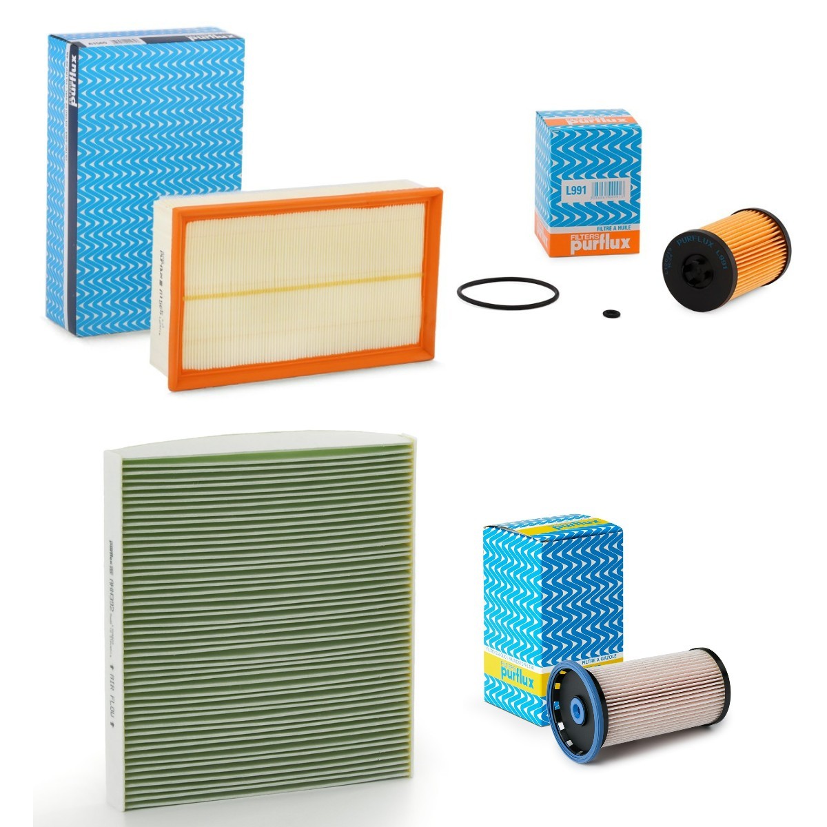 PURFLUX Filter-komplekt Artikli number: PFX4055N0056 soodsalt
