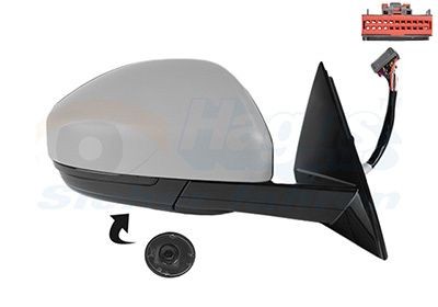 VAN WEZEL Wing mirror Article number: 0266818 cheaply
