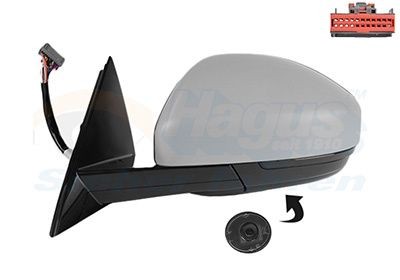 VAN WEZEL Wing mirror Article number: 0266827 cheaply