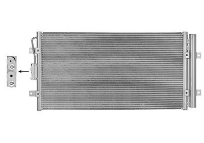 VAN WEZEL Air conditioning condenser Article number: 82015722 cheaply