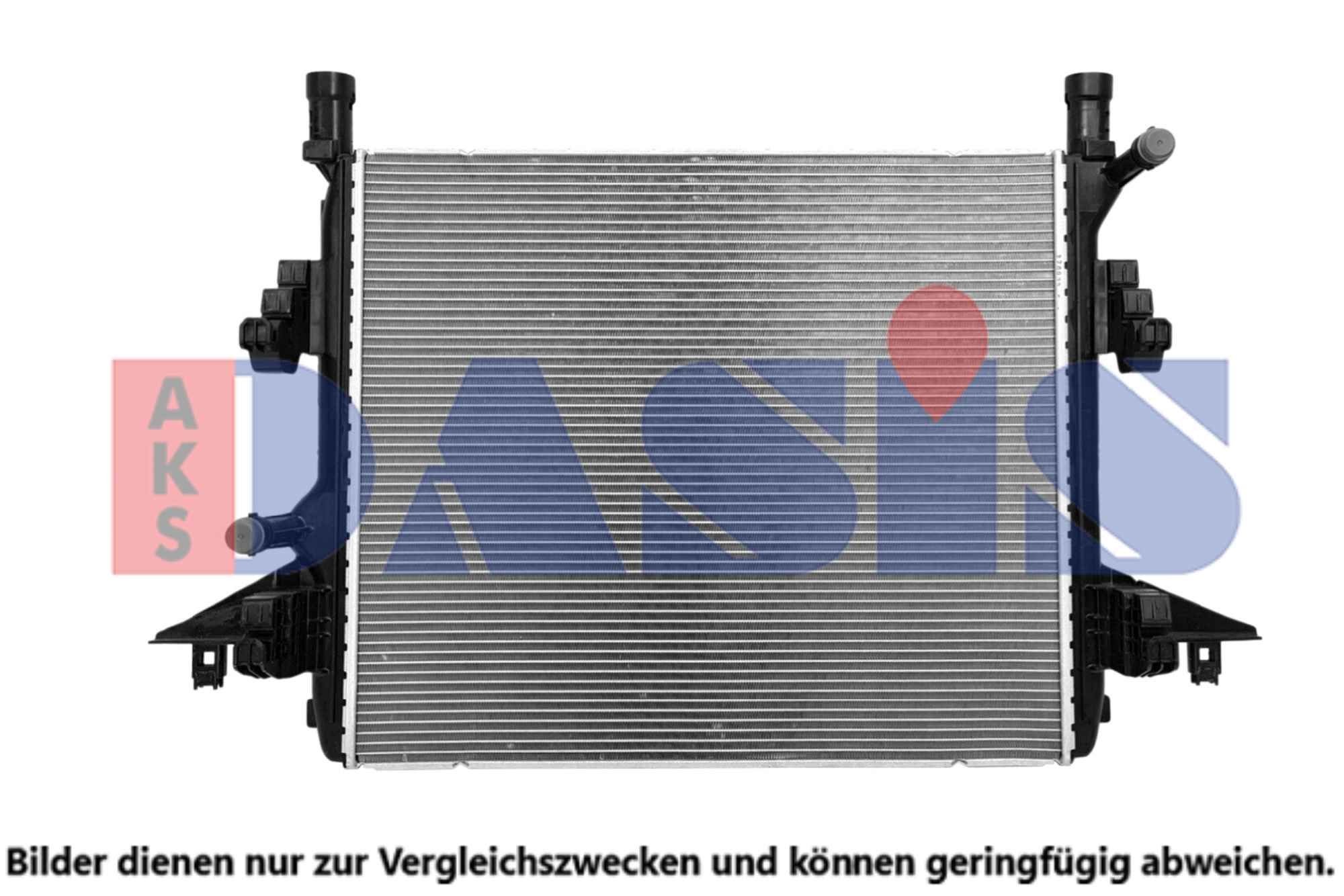 AKS DASIS Engine radiator Article number: 040124N cheaply
