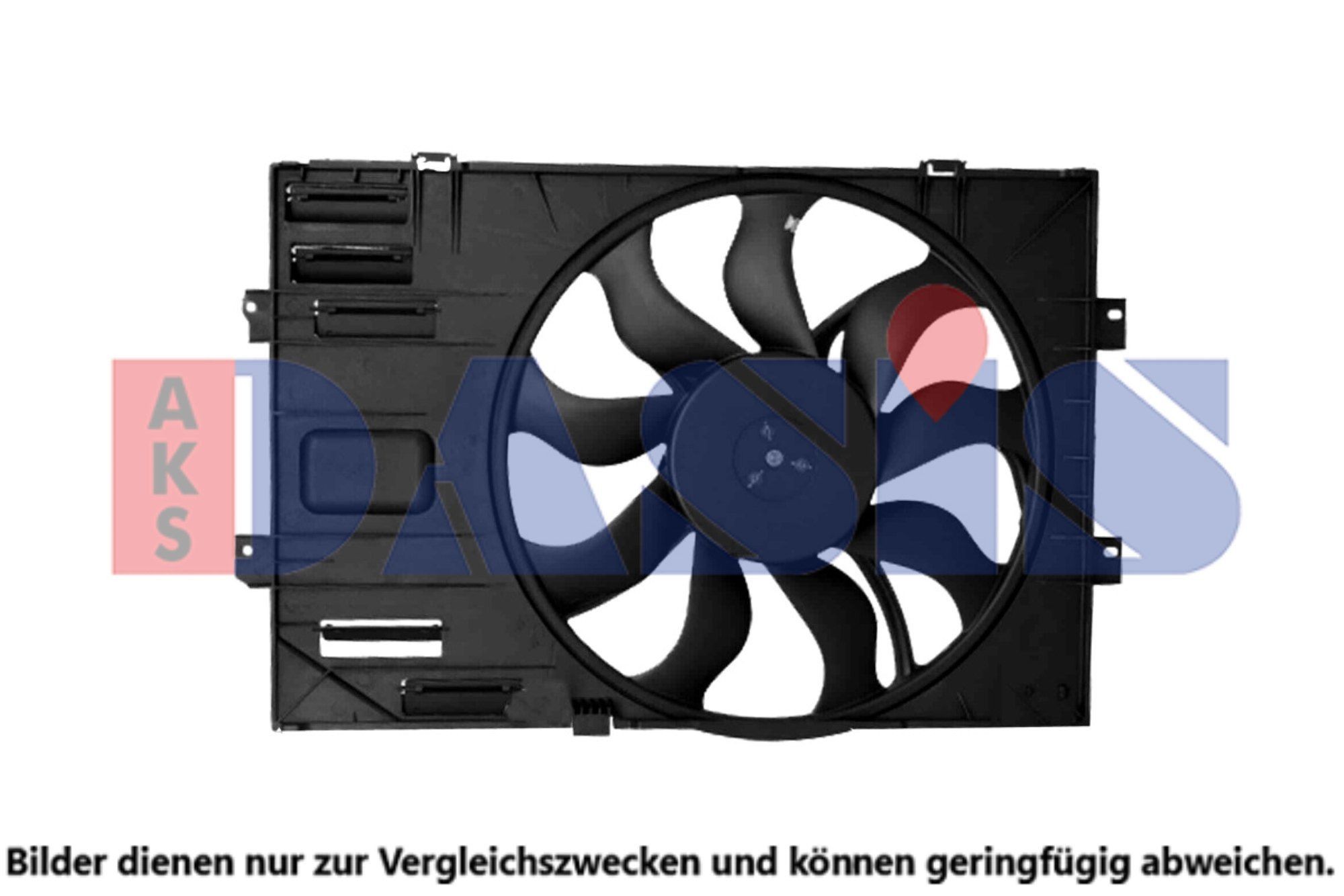 AKS DASIS Fan, radiator Article number: 048199N cheaply