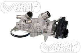GRAF Water pump and timing belt kit Article number: PA1620A cheaply